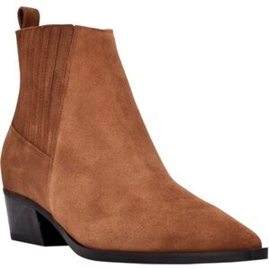Marc Fisher Suede Ankle Booties NWT Sz 9